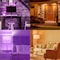 Luxrite A19 LED Edison Purple and Orange Light Bulbs 4.5W 60W Equivalent Clear Glass E26 Base, 3PK LR21721 LR21726-3PC - alternate 8